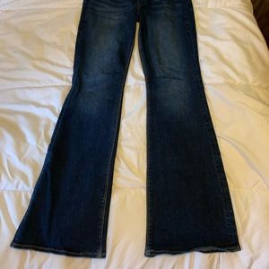 American Eagle high rise artist flare